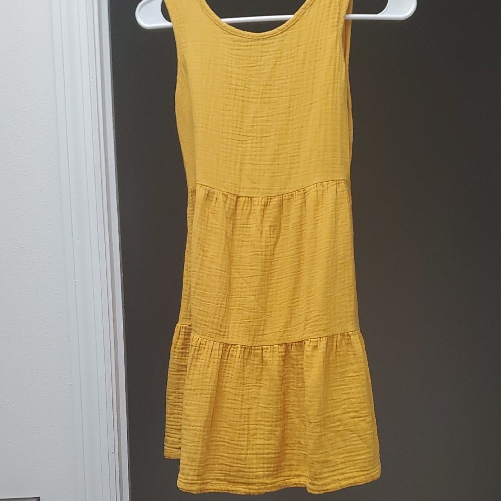 Cat & Jack Sunny Yellow Tiered Dress